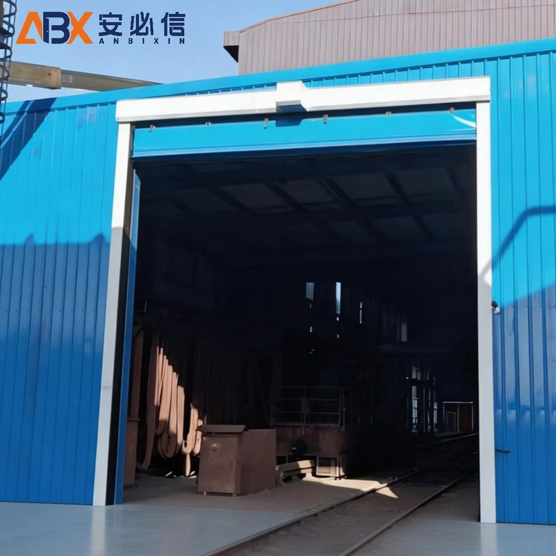 酒泉市软帘堆积门